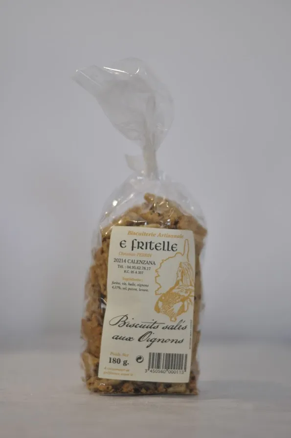 Biscuits salés aux oignons