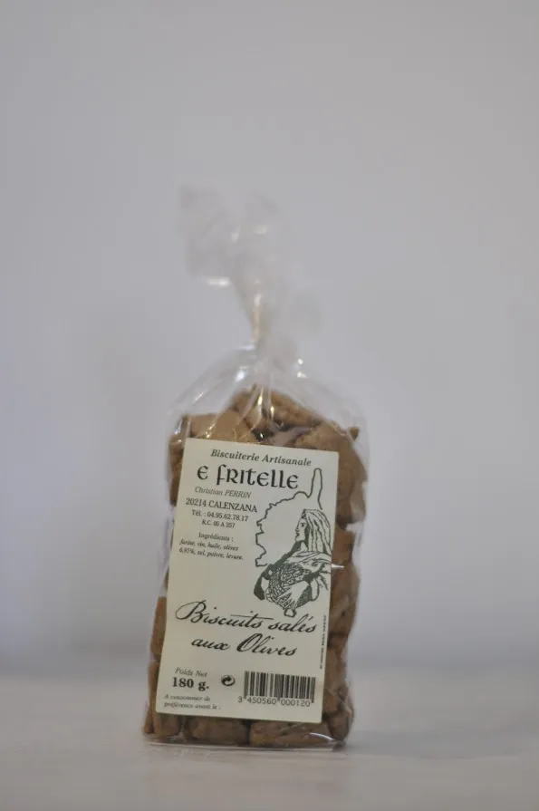 Biscuits salés aux olives